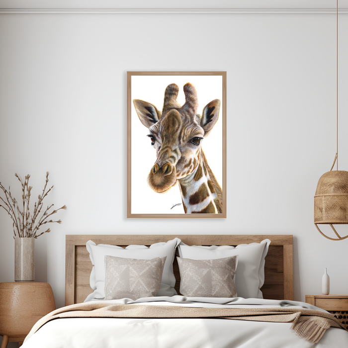 Giraffe Portrait by Kyle Duca – Digital Download