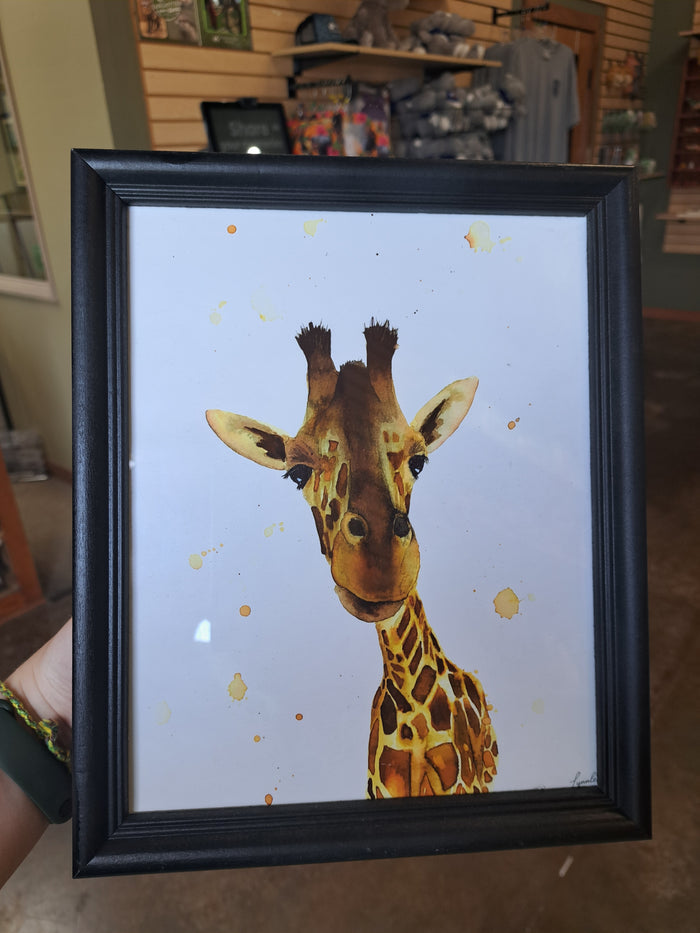 Giraffe Watercolor - Digital Download