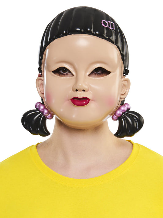 Girl Doll Adult Mask Girl Doll Adult Mask from Squid Game