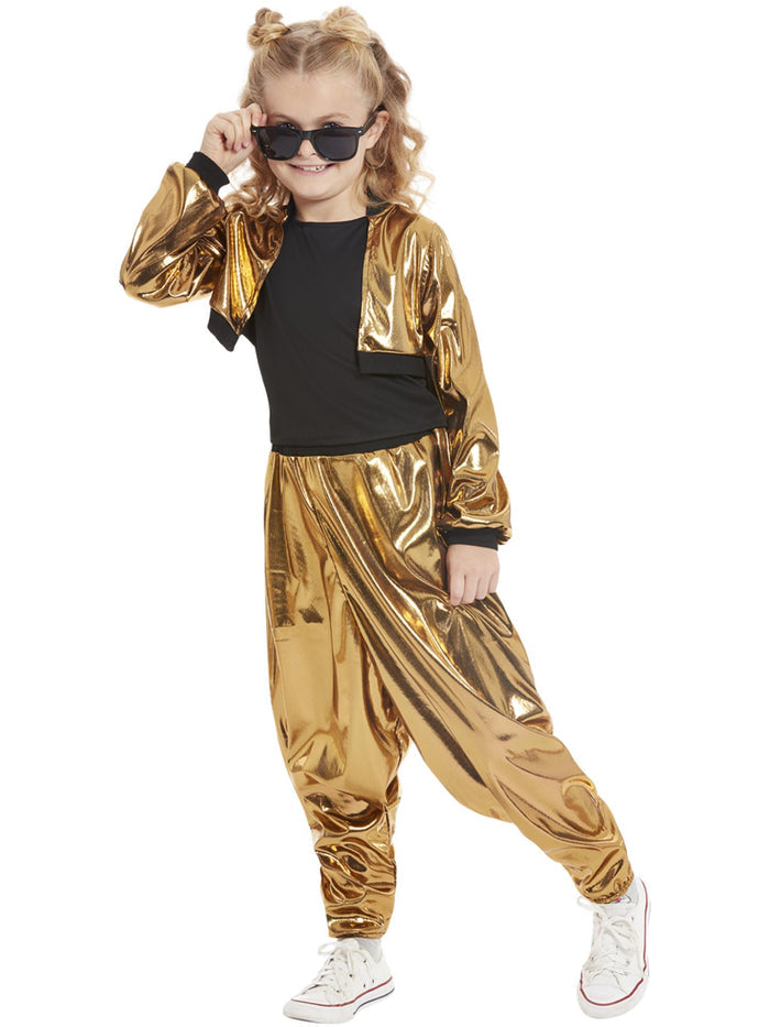 Girls 80s Hammer Time Costume