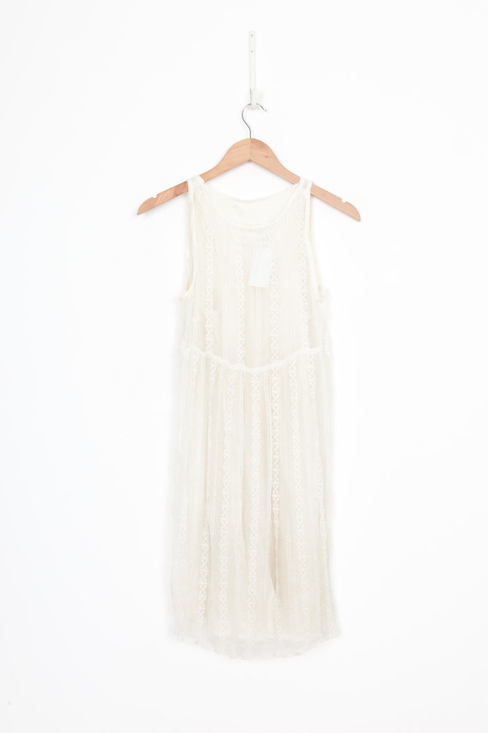 Graham & Spencer Womens Cream Dress Size S