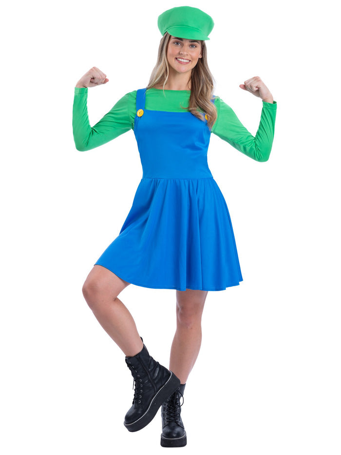 Green Plumber Costume Dress