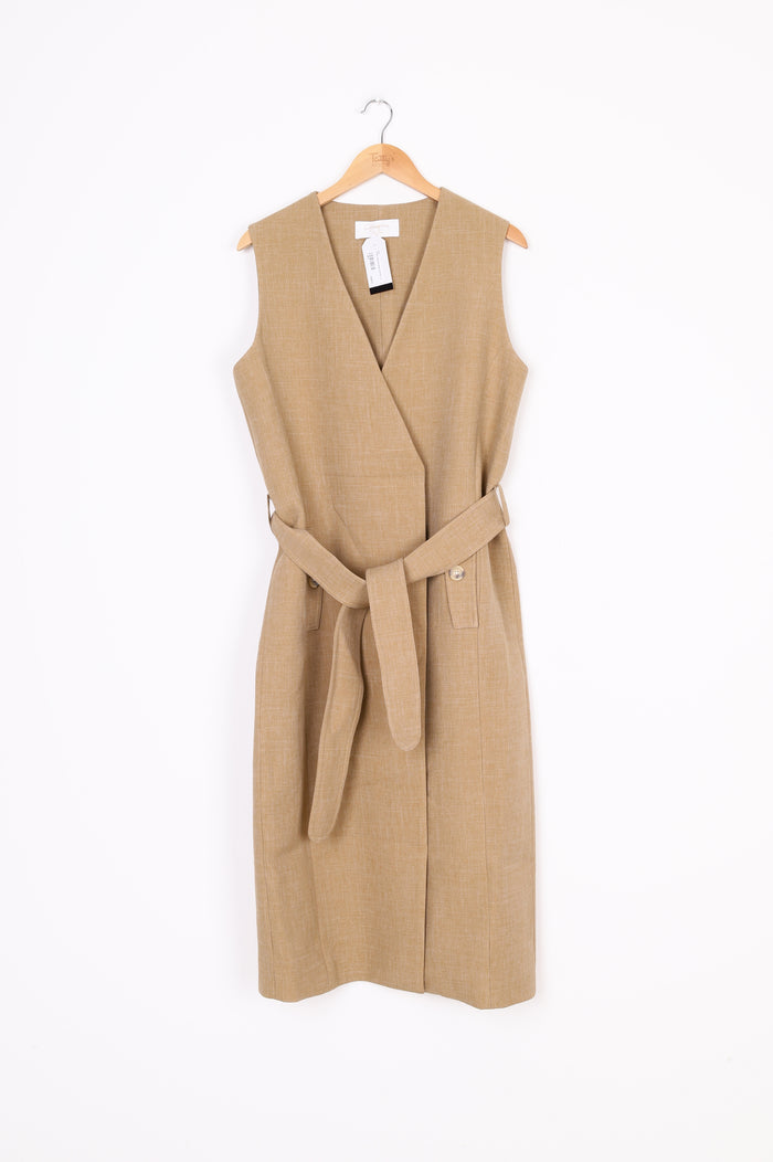 Gregory Womens Beige Dress Size 16
