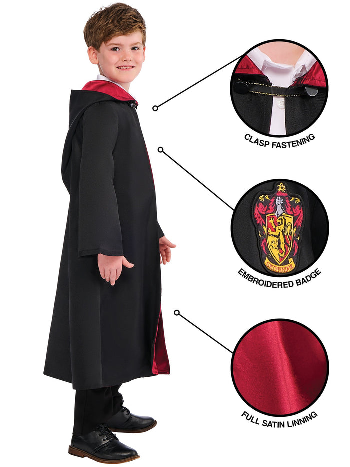 Gryffindor Deluxe Robe Harry Potter Kids Costume