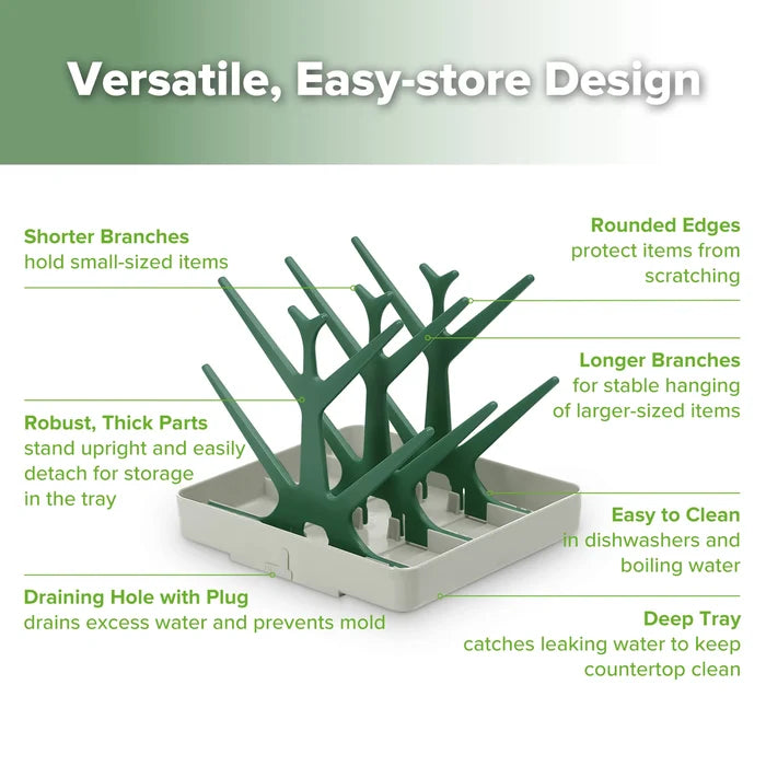 Haakaa Easy-Store Drying Tree & Tray Set