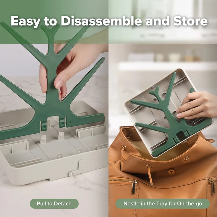 Haakaa Easy-Store Drying Tree & Tray Set