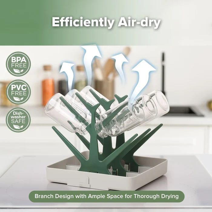 Haakaa Easy-Store Drying Tree & Tray Set