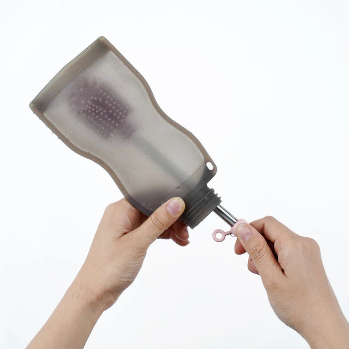 Haakaa Silicone Cleaning Brush Kit - Pea Green