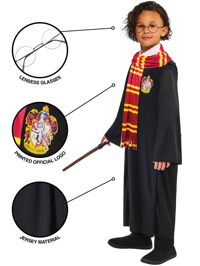 Harry Potter Travel Case Gift Set Kids Costume