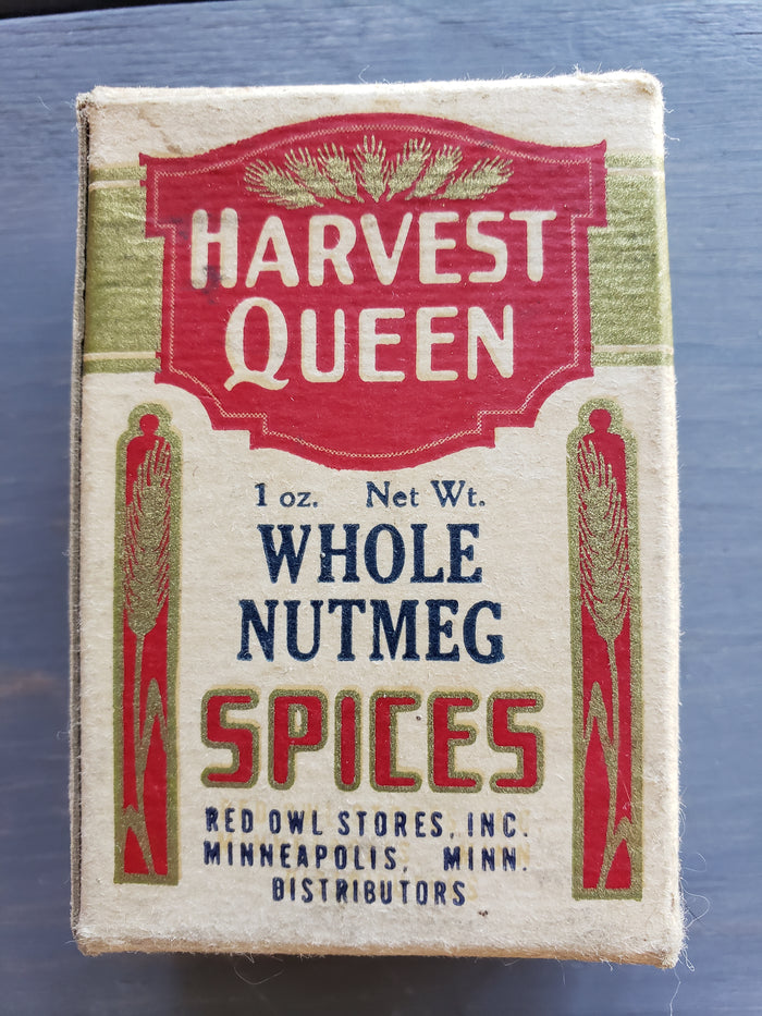 Harvest Queen Whole Nutmeg box