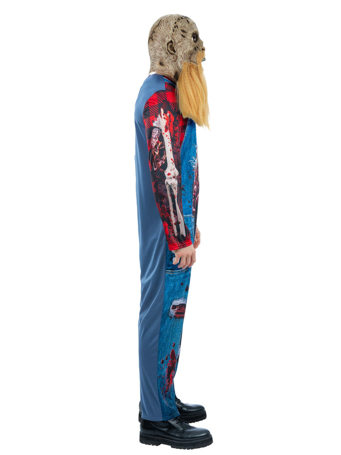 Hillbilly Zombie Mens Farmer Costume