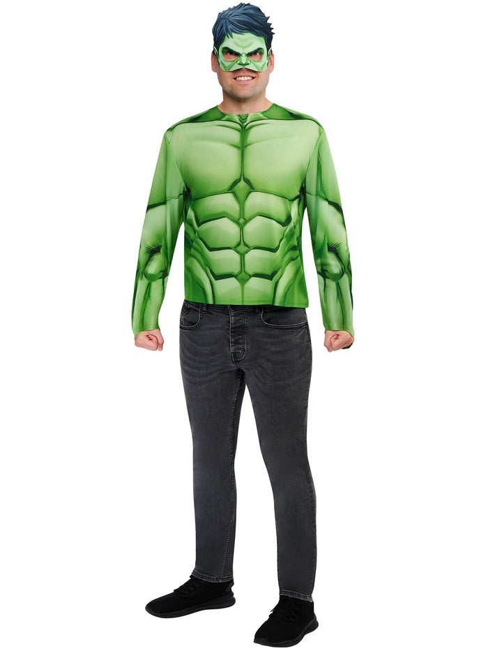 Hulk Top And Half Mask
