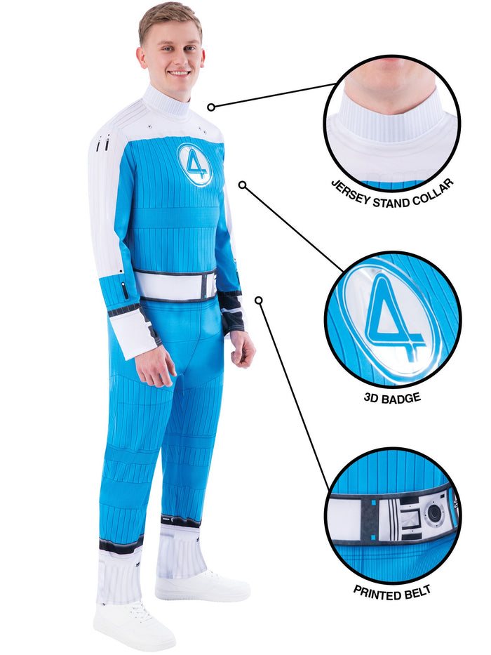Human Torch Fantastic 4 Adult Costume