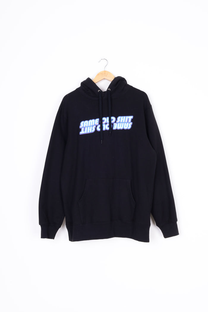 I Am Not A Human Being Mens Black Sweatshirt Size L
