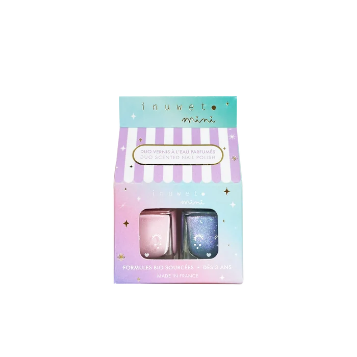 Inuwet Scented Nail Duo Gift Set - Princess Aqualand