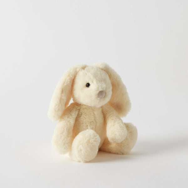 Jiggle & Giggle 25cm Bunny Plush Toy - Lemon