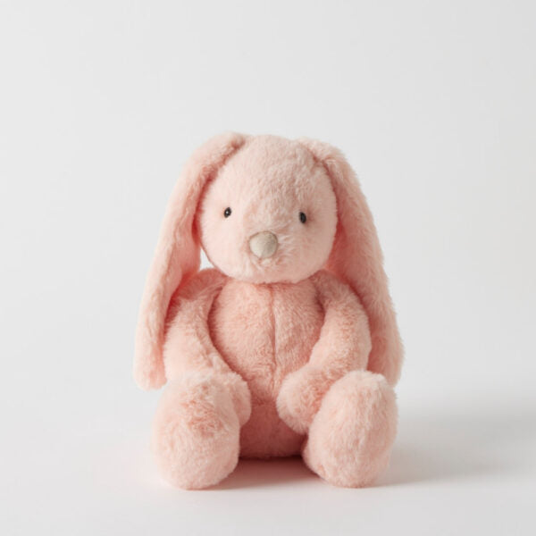 Jiggle & Giggle 35cm Bunny Plush Toy - Peach