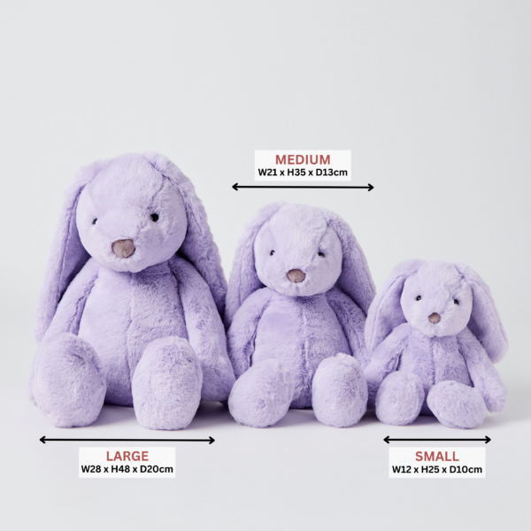 Jiggle & Giggle 48cm Bunny Plush Toy - Peach