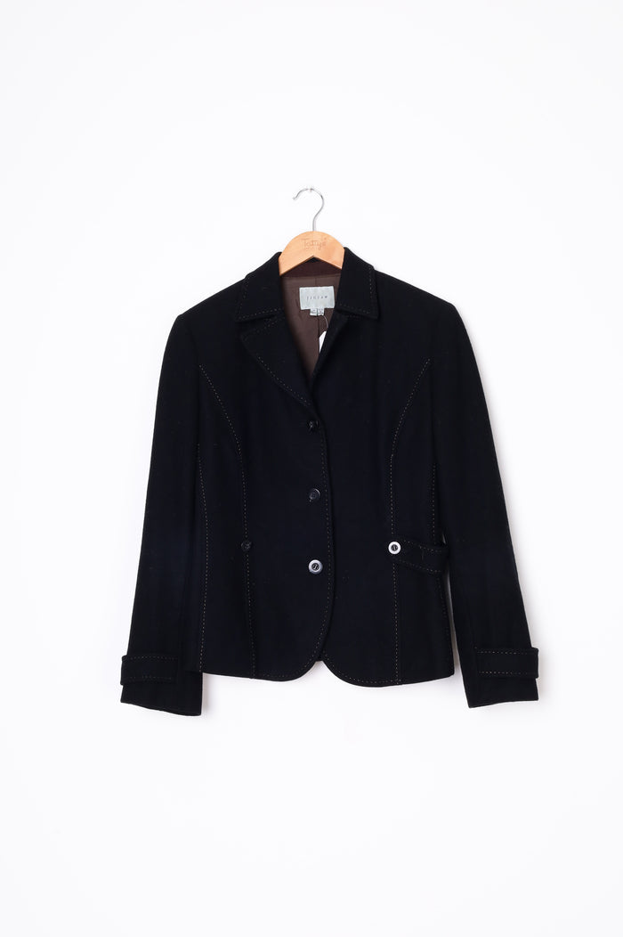 Jigsaw Womens Black Jacket Size 14