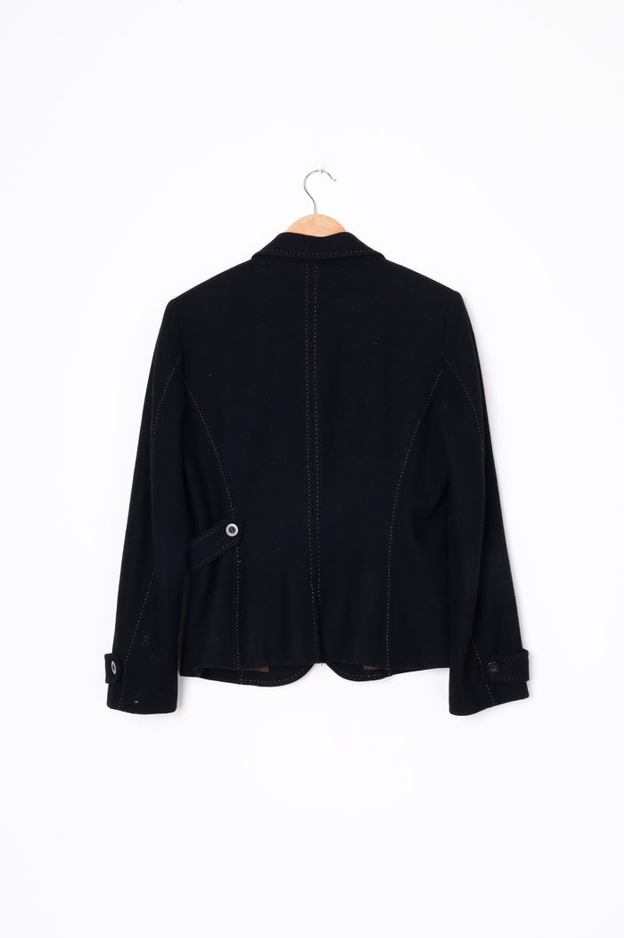 Jigsaw Womens Black Jacket Size 14