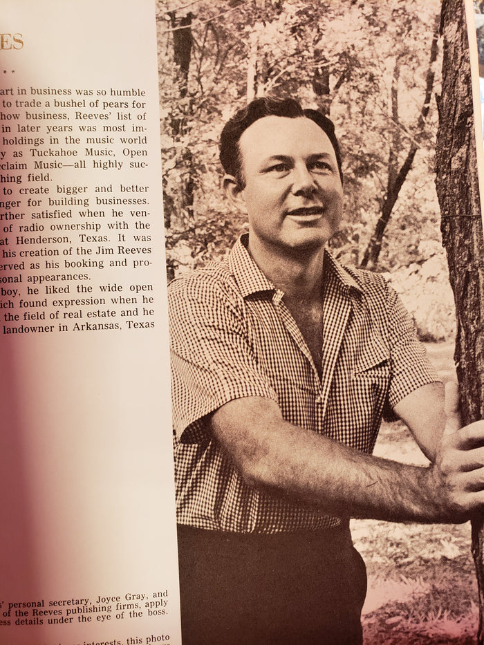 Jim Reeves Memorial & Souvenir Photo Album Vol. 1