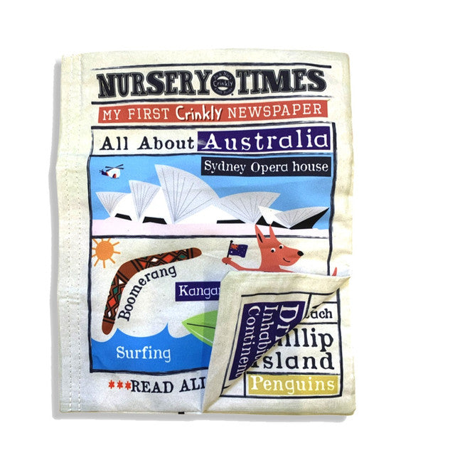 Jo & Nic's Crinkly Cloth Book - All About Australia