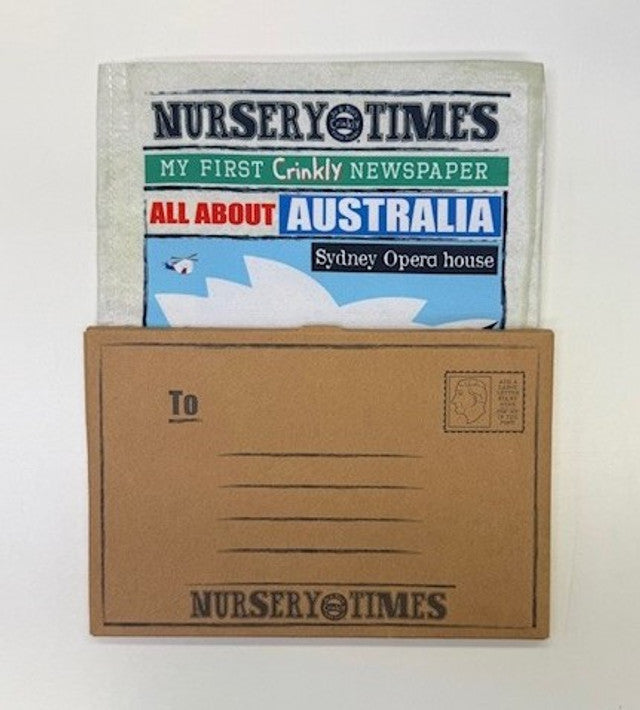 Jo & Nic's Crinkly Cloth Book - All About Australia