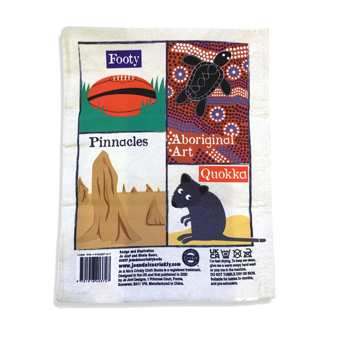 Jo & Nic's Crinkly Cloth Book - All About Australia