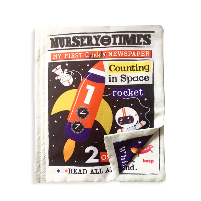 Jo & Nic's Crinkly Cloth Book - Counting in Space