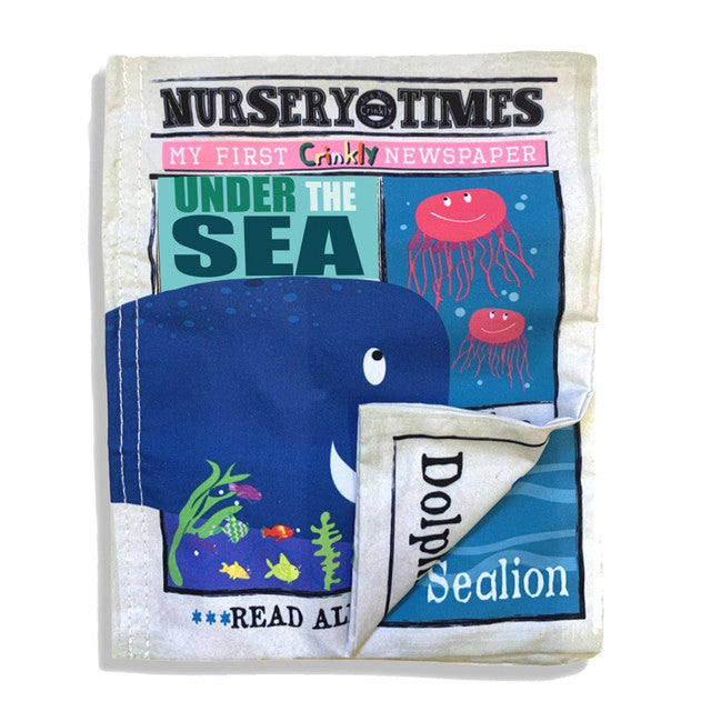 Jo & Nic's Crinkly Cloth Book - Under the Sea