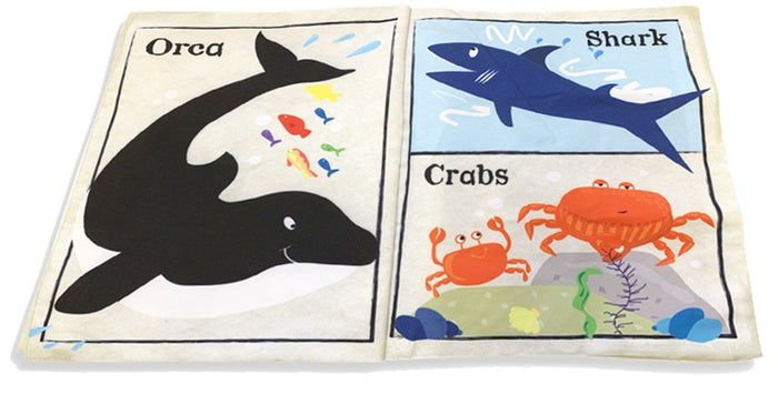 Jo & Nic's Crinkly Cloth Book - Under the Sea