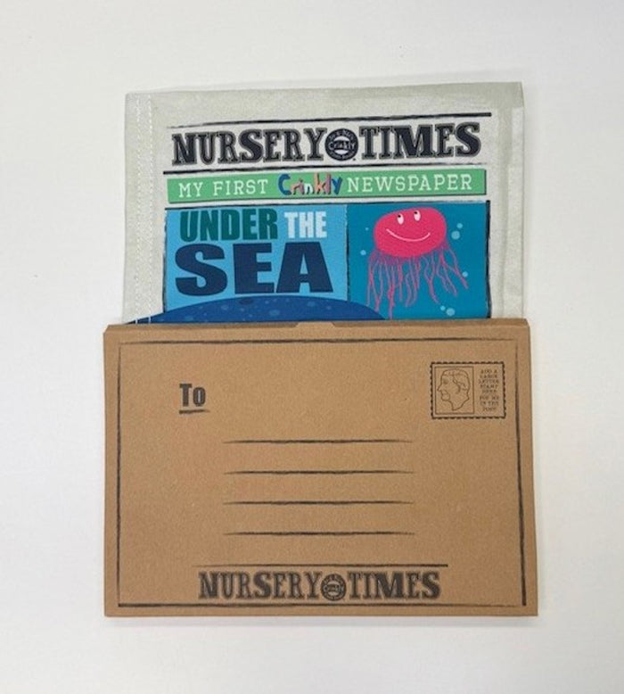 Jo & Nic's Crinkly Cloth Book - Under the Sea
