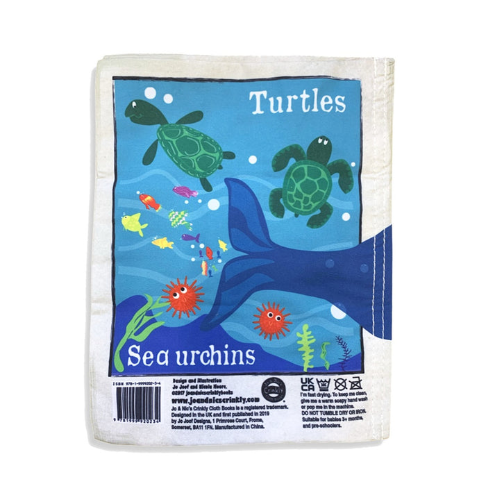 Jo & Nic's Crinkly Cloth Book - Under the Sea
