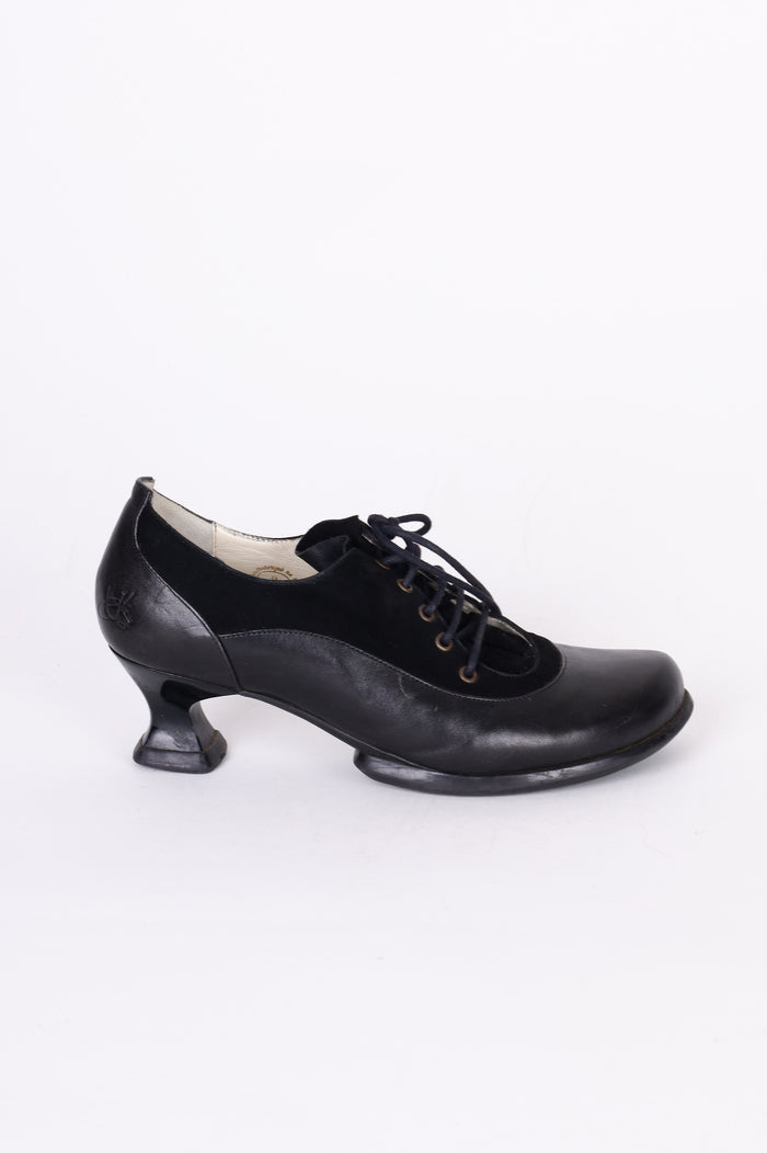 John Fluevog Womens Black Heels Size EU 37