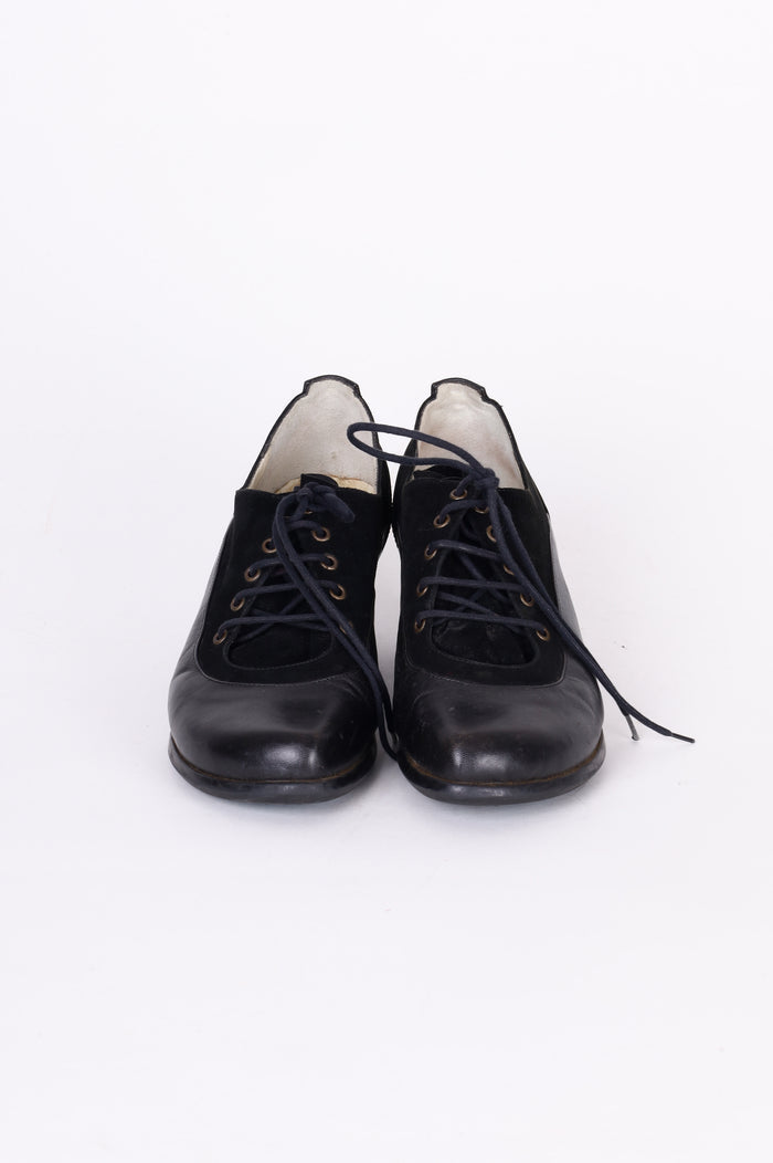John Fluevog Womens Black Heels Size EU 37