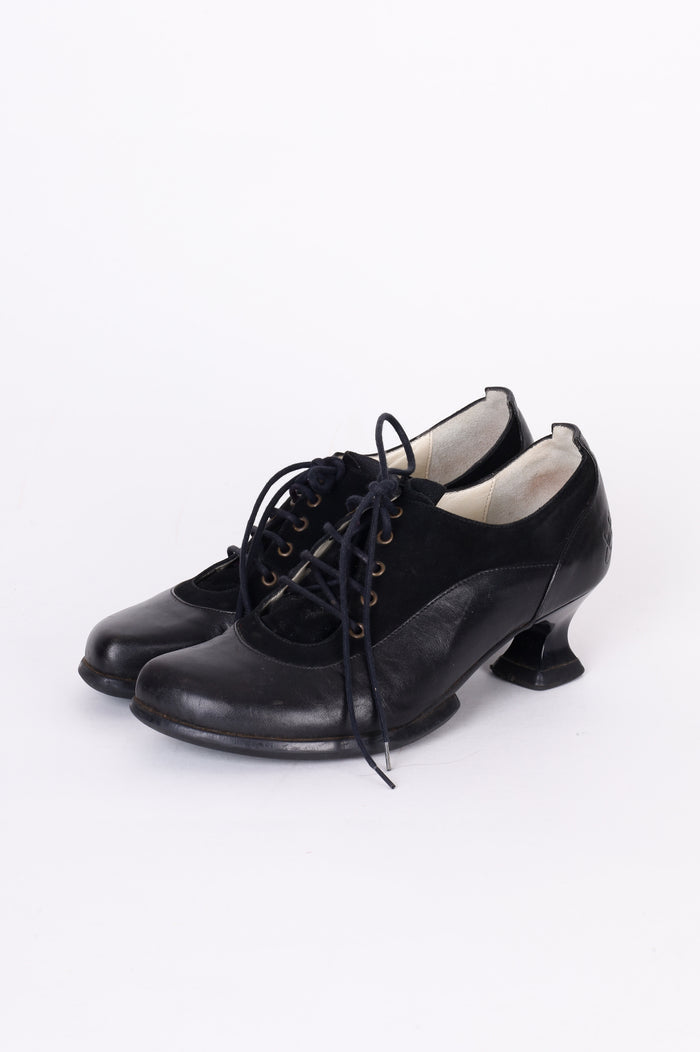 John Fluevog Womens Black Heels Size EU 37