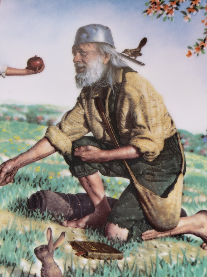 Johnny Appleseed commemorative plate