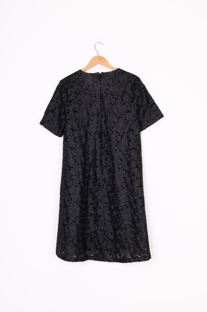 Juliette Hogan Womens Black Dress Size 12