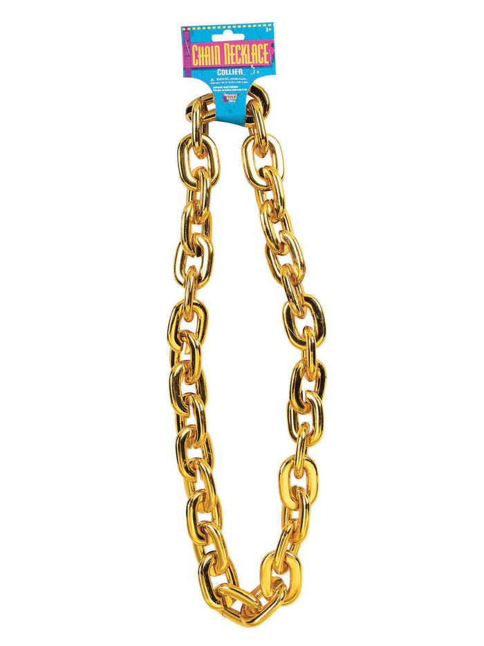 Jumbo Gold Chain Costume Accessory