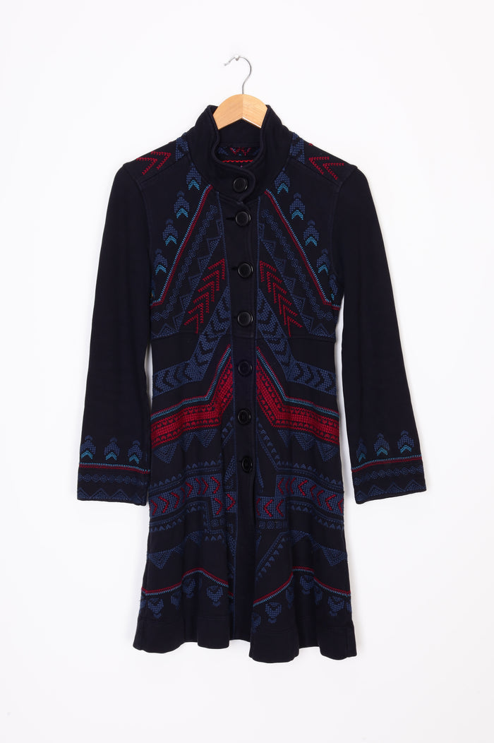JW Los Angeles Womens Black Coat Size S