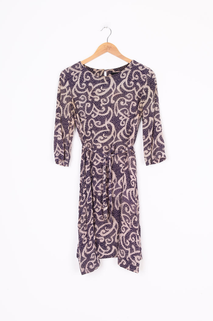 Karen Walker Womens Purple Dress Size 8