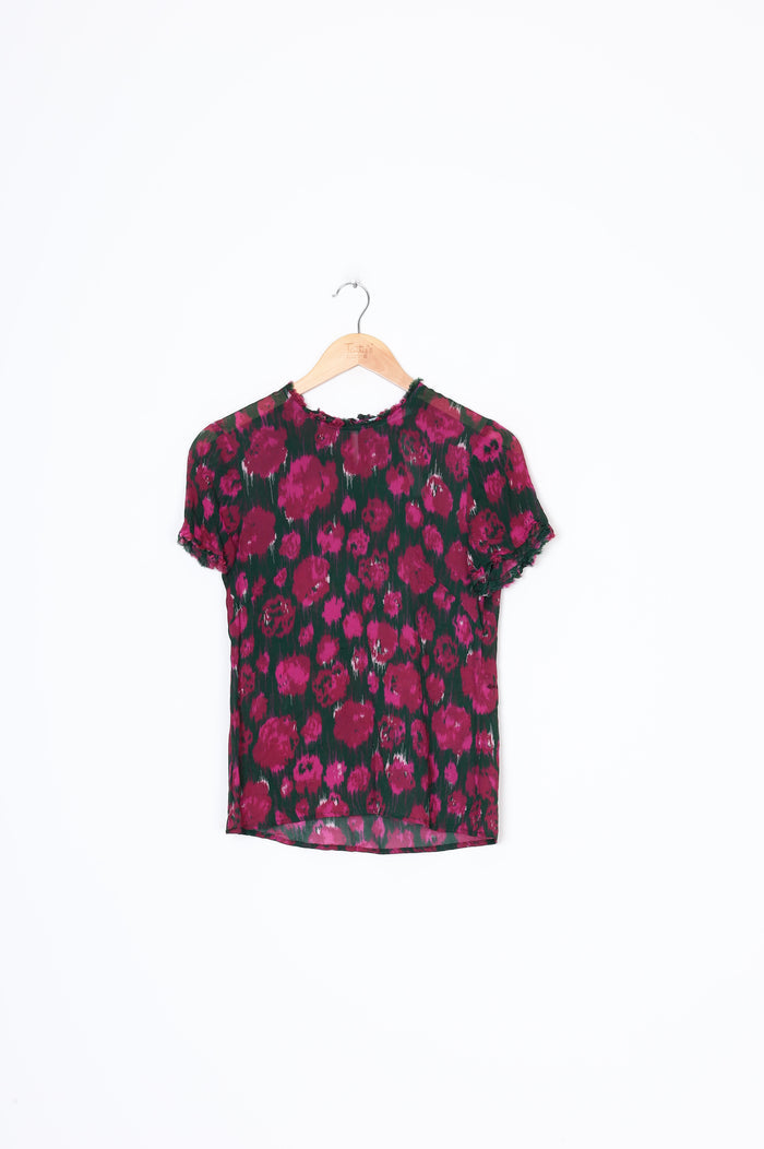 Kate Sylvester Womens Pink Top Size 8
