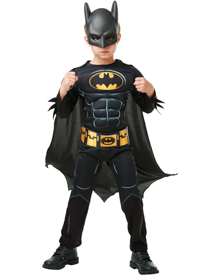 Kids Black Batman Costume From The Dark Knight