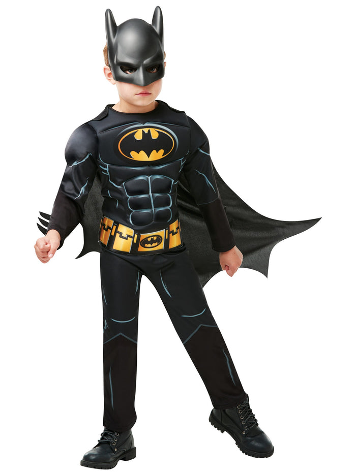 Kids Black Batman Costume From The Dark Knight