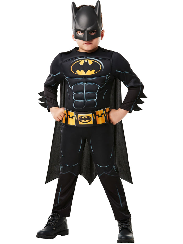 Kids Black Batman Costume From The Dark Knight