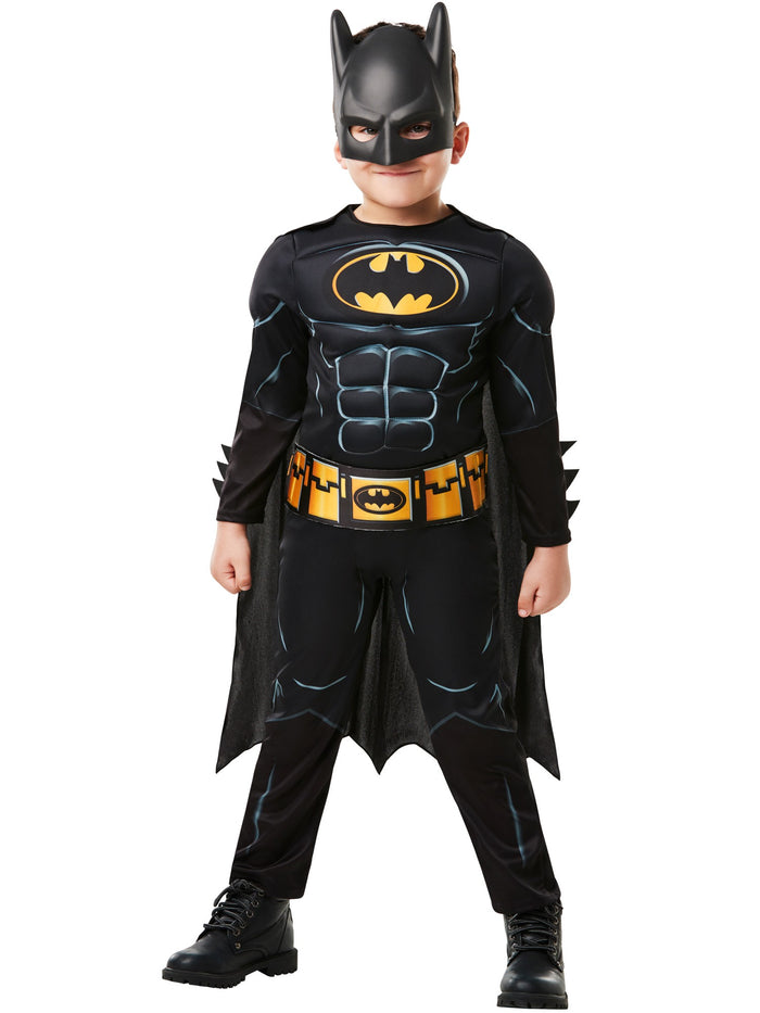 Kids Black Batman Costume From The Dark Knight