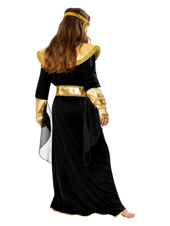 Kids Black Pharaoh Girl Costume