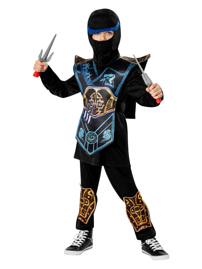 Kids Blue Ninja Costume