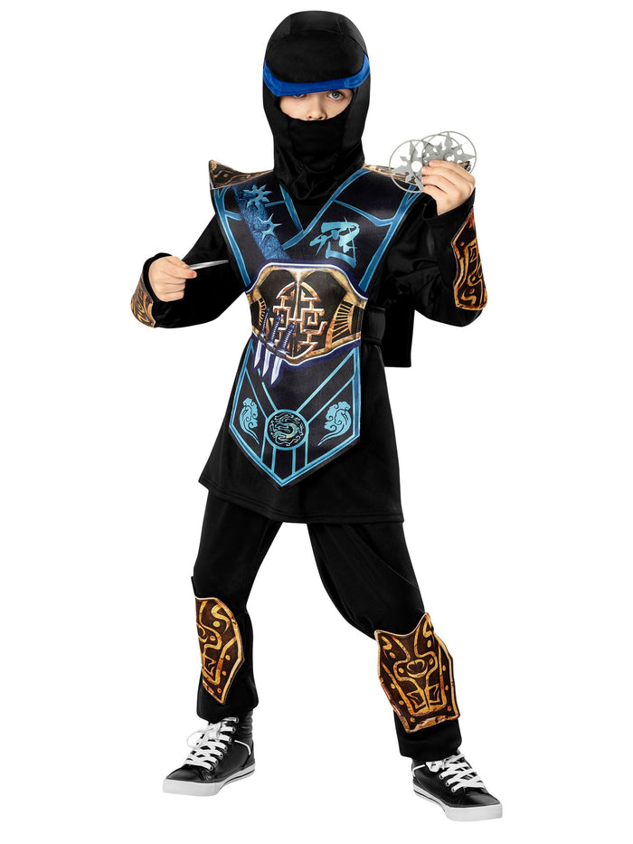 Kids Blue Ninja Costume
