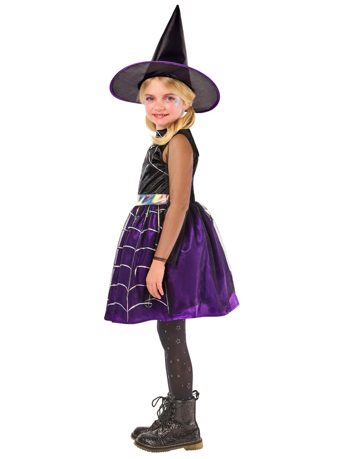 Kids Cobweb Witch Costume